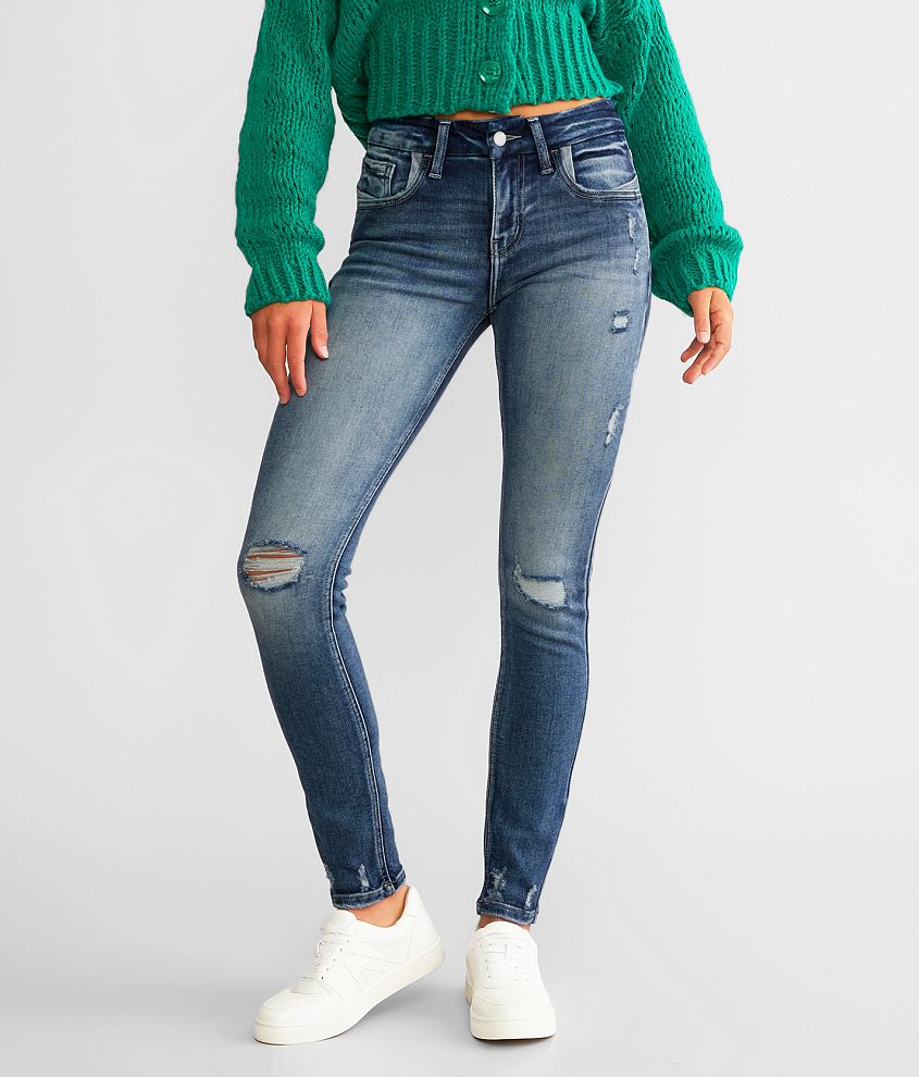 Kan Can Signature Mid-Rise Skinny Stretch Jean