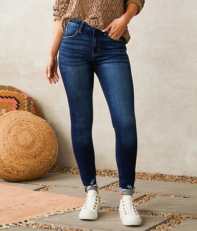 KanCan Signature High Rise Ankle Skinny Stretch Jean front view