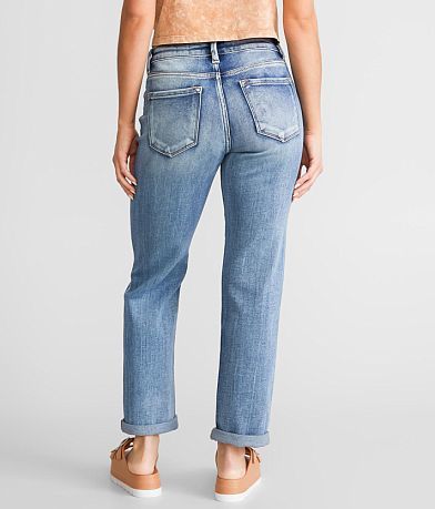 KanCan Signature High Rise Relaxed Stretch Jean back view