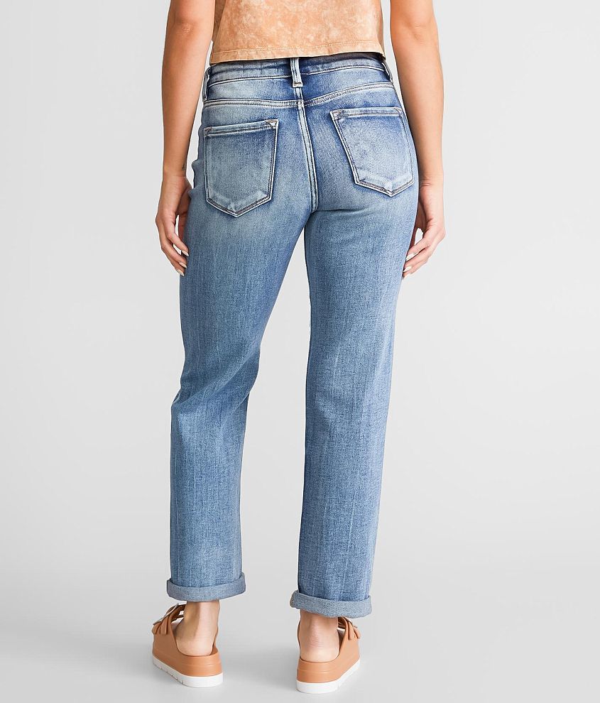 High Rise Relaxed Stretch Jean