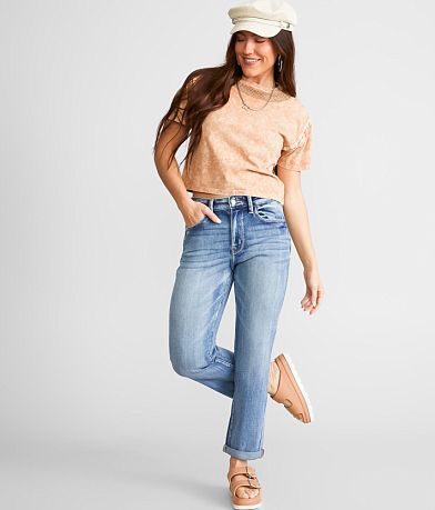 KanCan Signature High Rise Relaxed Stretch Jean misc detail 1 view