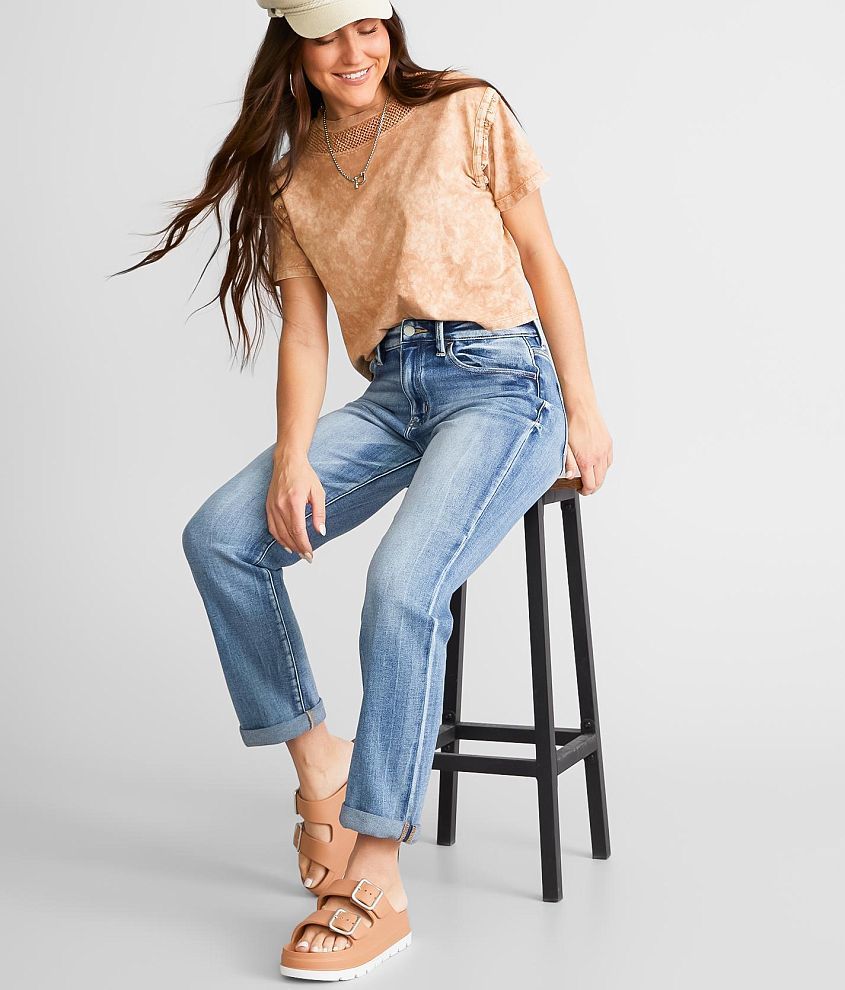 Kan Can Signature High Rise Relaxed Stretch Jean