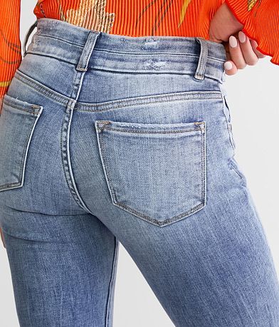 KanCan Signature High Rise Super Flare Stretch Jean back pocket view