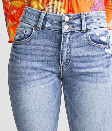 KanCan Signature High Rise Super Flare Stretch Jean misc detail 1 view