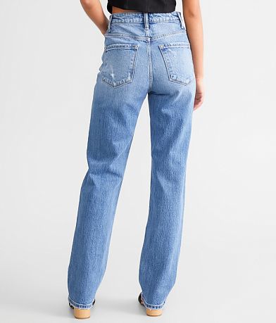 KanCan Signature 90s Straight Stretch Jean back view