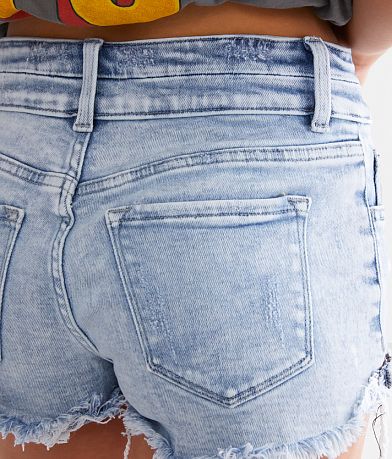 KanCan Signature Mid-Rise Stretch Short BACK_POCKET