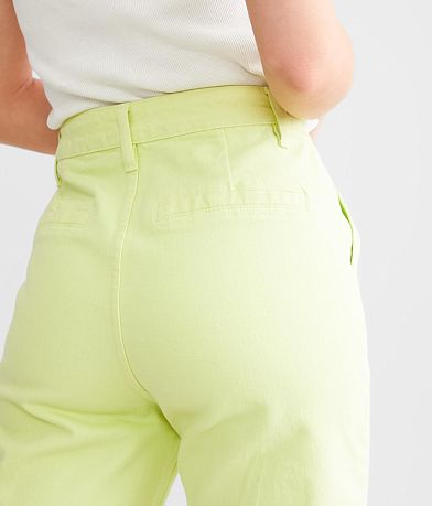 KanCan Signature 90s Straight Cargo Stretch Pant back pocket view