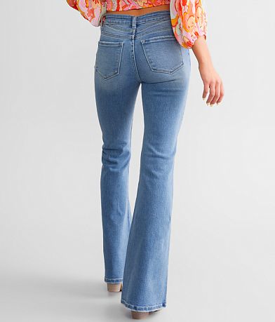 KanCan Signature Mid-Rise Flare Stretch Jean BACK