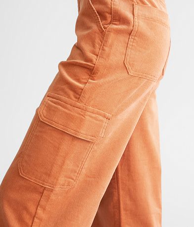 KanCan Signature 90s Cropped Wide Leg Corduroy Cargo Pant misc detail 1 view