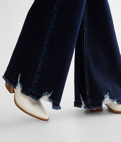 KanCan Signature Mid-Rise Flare Stretch Jean misc detail 2 view