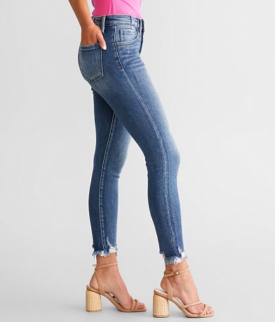 KanCan Signature Mid-Rise Ankle Skinny Stretch Jean full right side view