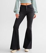 KanCan Signature Mid-Rise Super Flare Stretch Jean - Women's