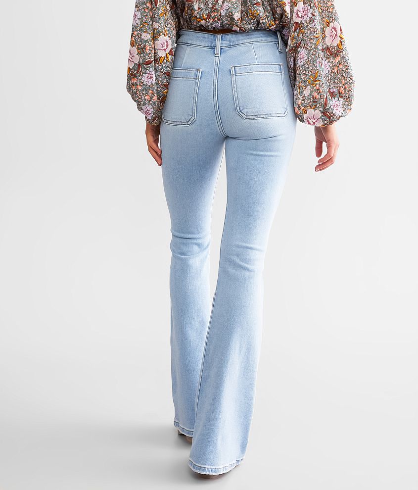 High Rise Flare Stretch Jean