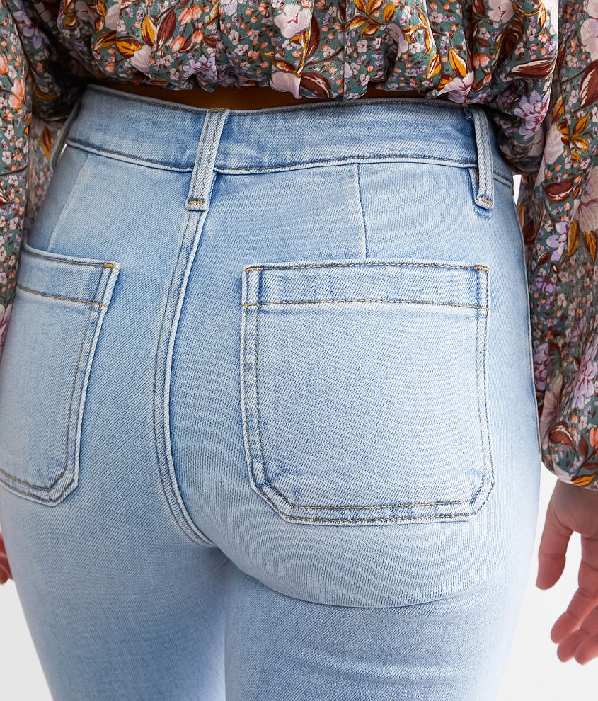 High Rise Flare Stretch Jean