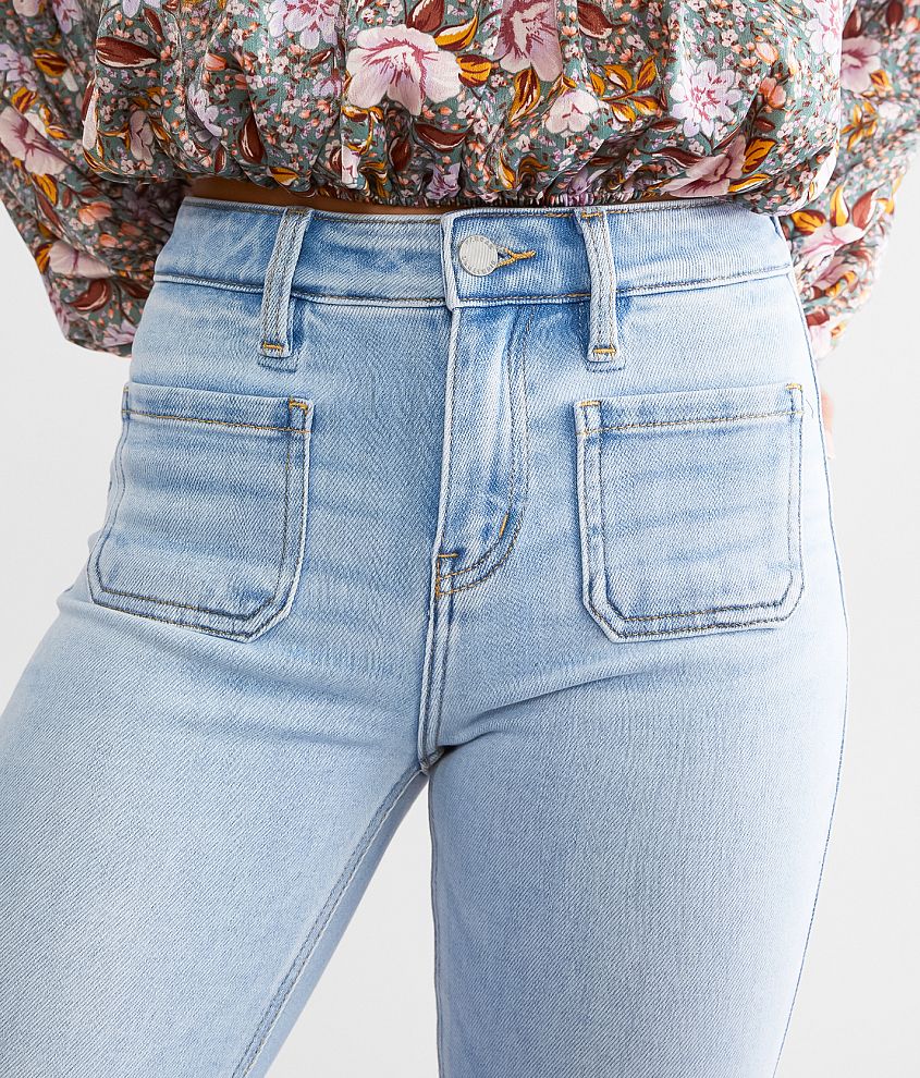 High Rise Flare Stretch Jean