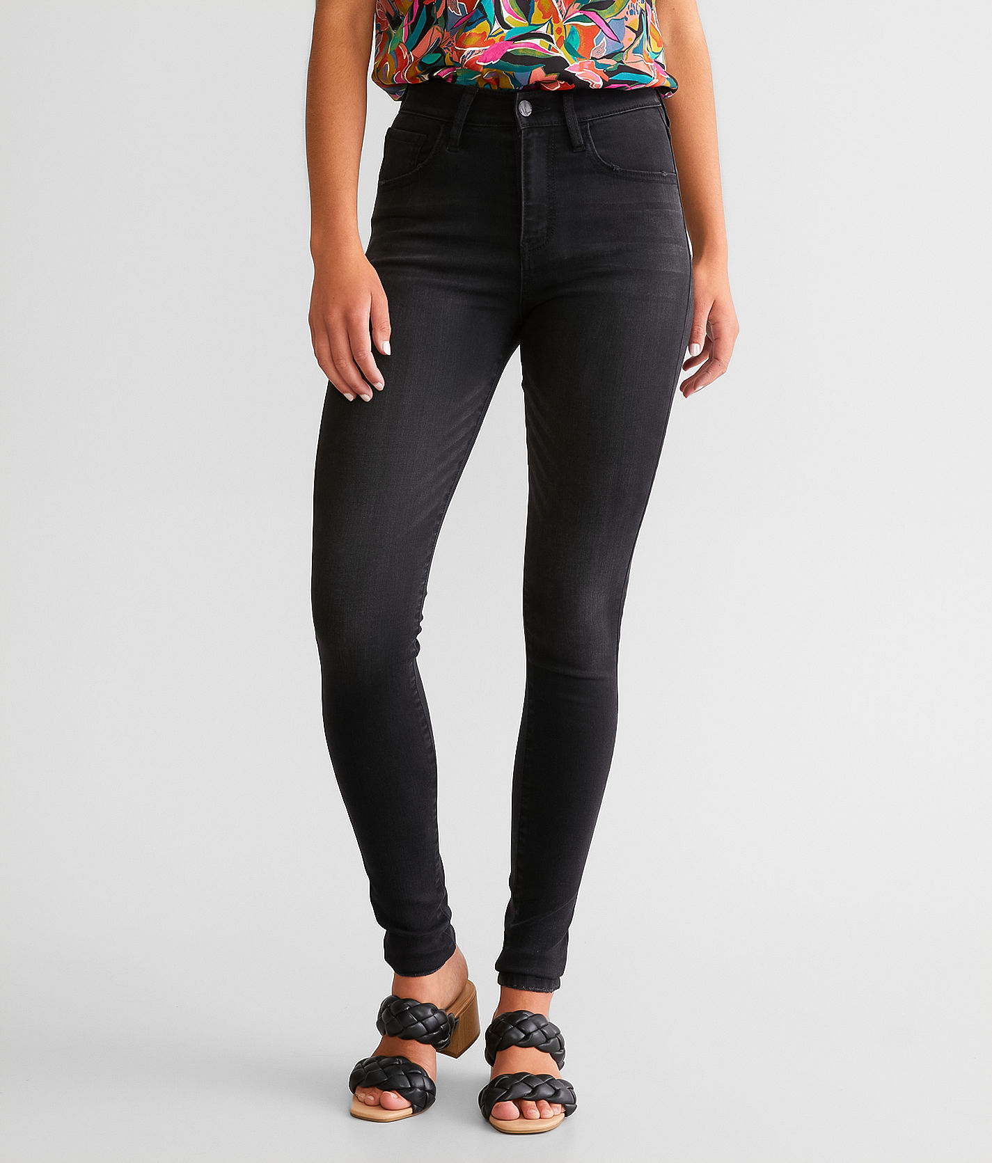 Simmone High-Rise Skinny Jeans