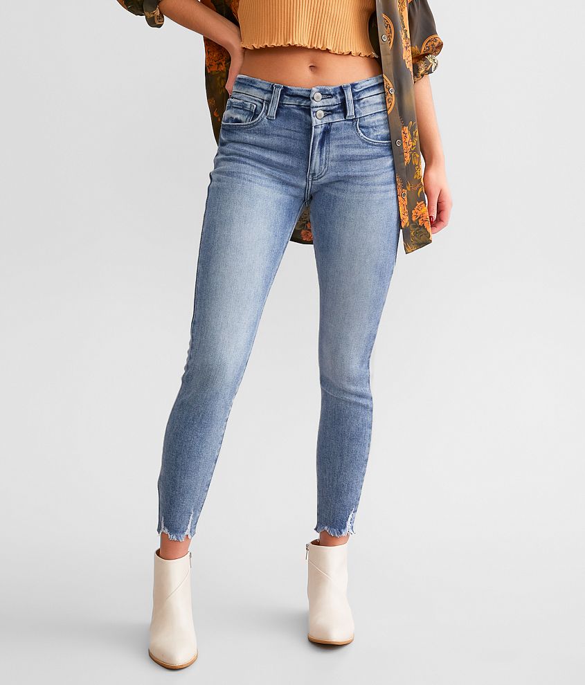 Kan Can Signature Mid-Rise Ankle Skinny Stretch Jean