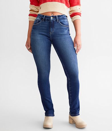 KanCan Signature Kurvy High Rise Classic Skinny Stretch Jean front view