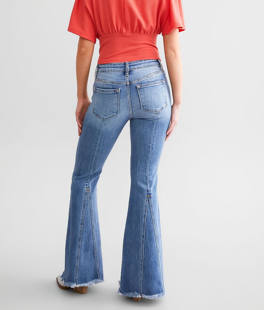 Kan Can Signature Mid-Rise Flare Stretch Jean