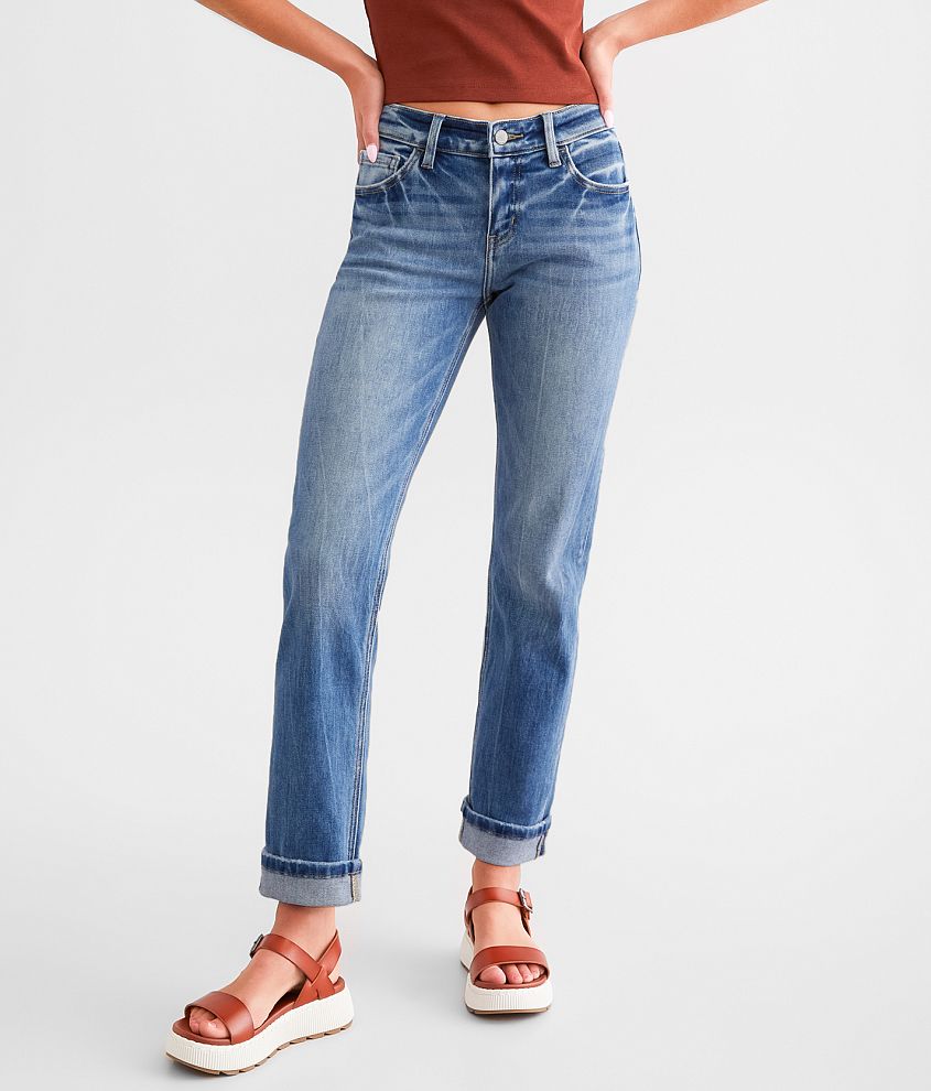 Kan Can Signature Mid-Rise Relaxed Stretch Jean