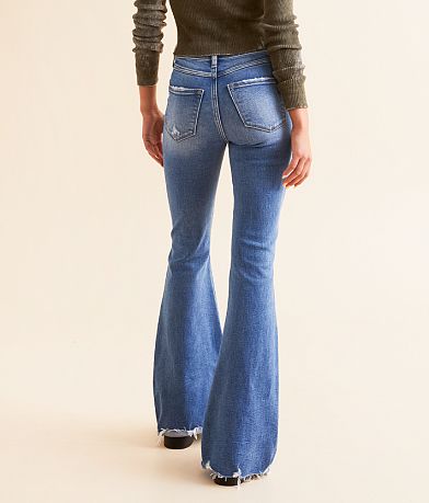 KanCan Signature High Rise Flare Stretch Jean back view