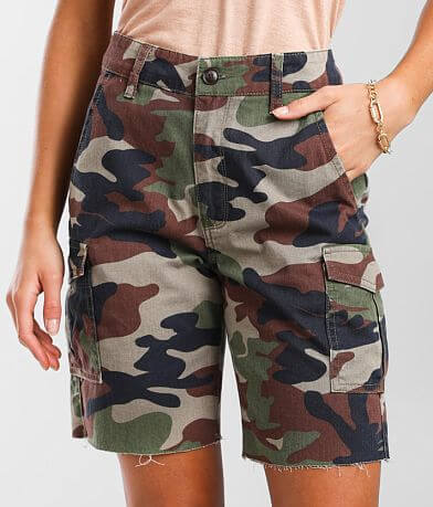 Gilded Intent High Rise Camo Cargo Short FULL_LEFT_SIDE