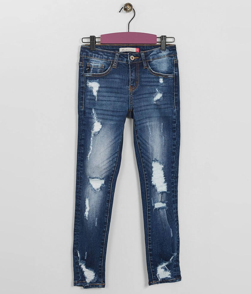 Girls - KanCan Mid-Rise Ankle Skinny Stretch Jean front view