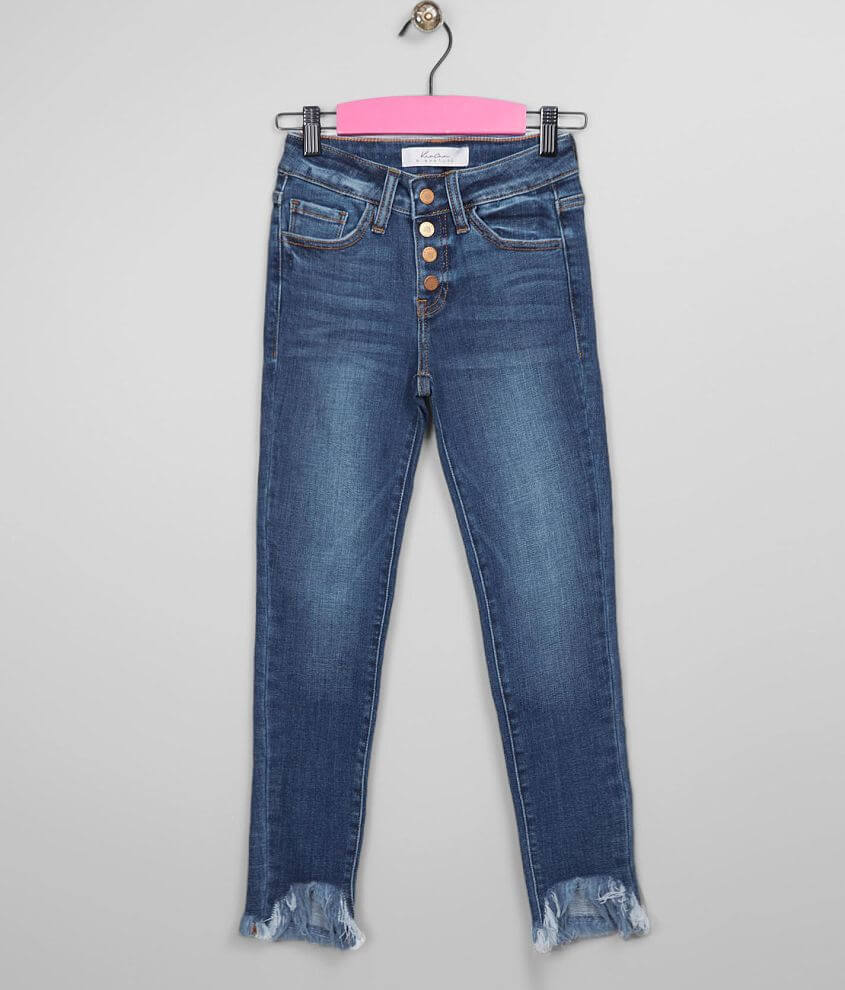 Girls - KanCan Signature Slim Mid-Rise Ankle Jean front view