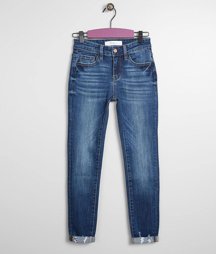 Girls - KanCan Signature Slim Mid-Rise Ankle Jean front view