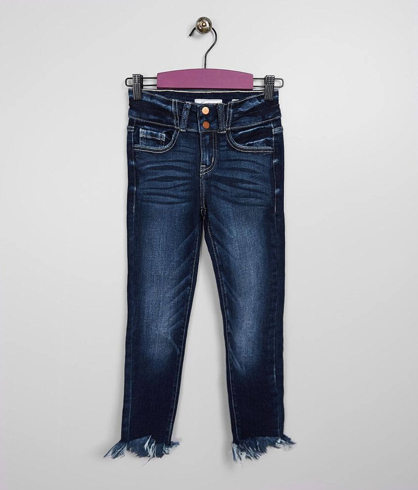 Girls- KanCan Signature Mid-Rise Ankle Skinny Jean front view