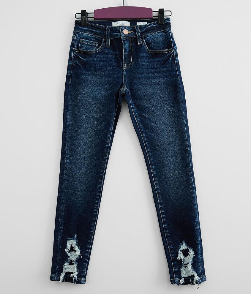 Girls- KanCan Signature Mid-Rise Ankle Skinny Jean front view