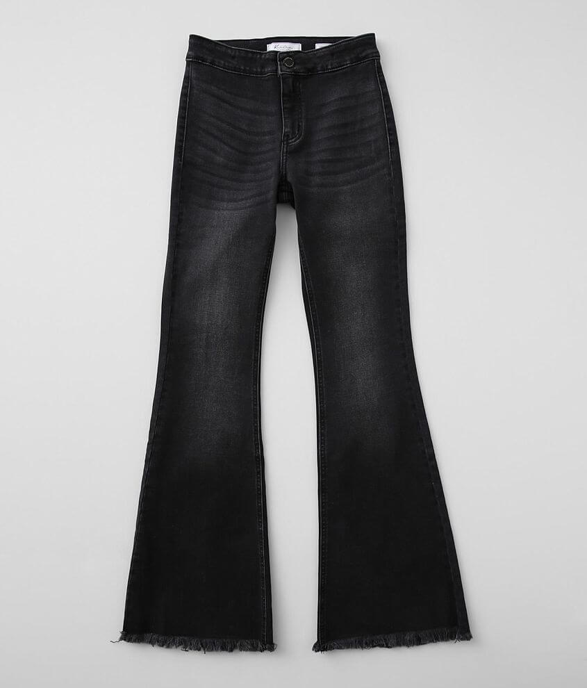 black high rise kancan jeans