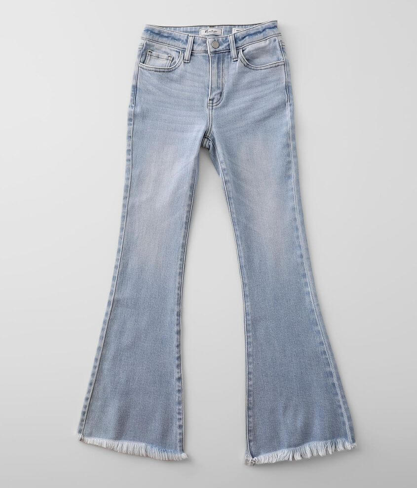 signature high rise super flare jean