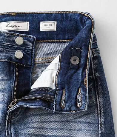 KanCan Signature Girls - High Rise Flare Jean misc detail 3 view