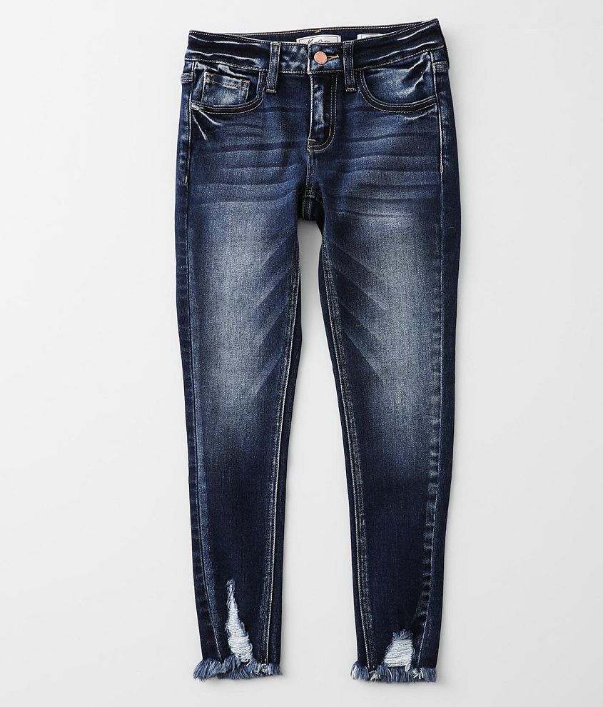 Girls -KanCan Signature Mid-Rise Ankle Skinny Jean front view