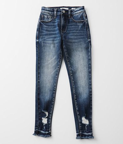 KanCan Signature Girls - High Rise Ankle Skinny Jean front view