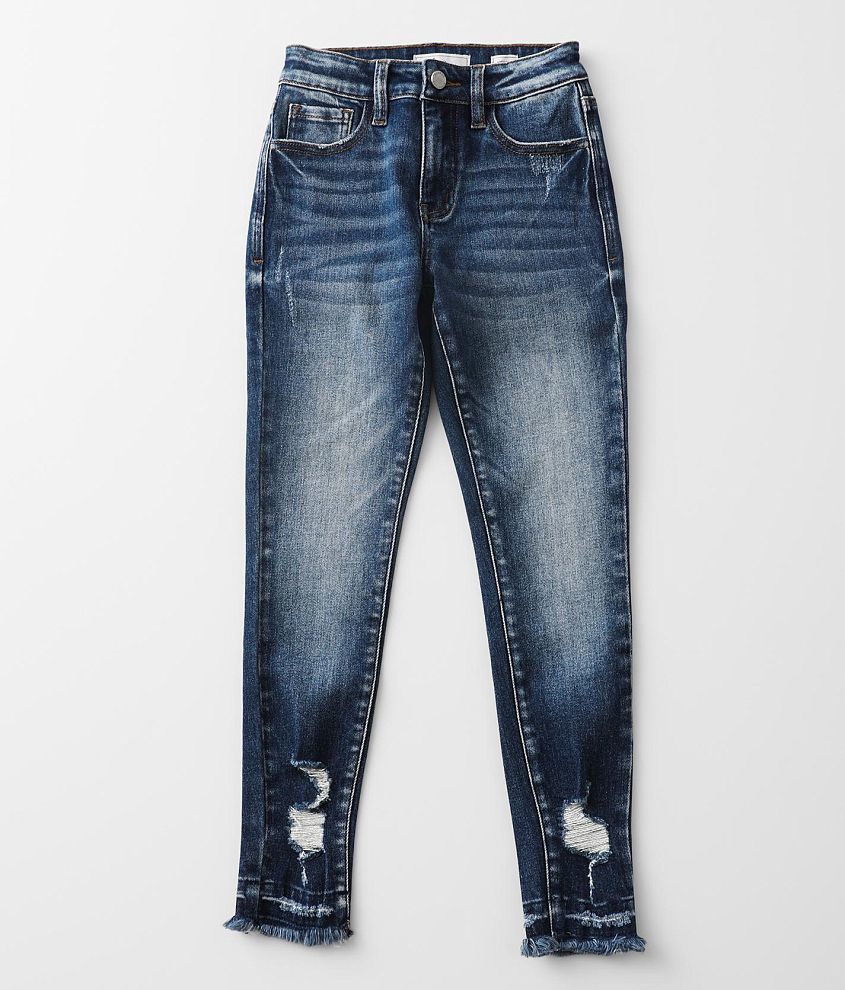 Girls - KanCan Signature High Rise Ankle Skinny Jean front view