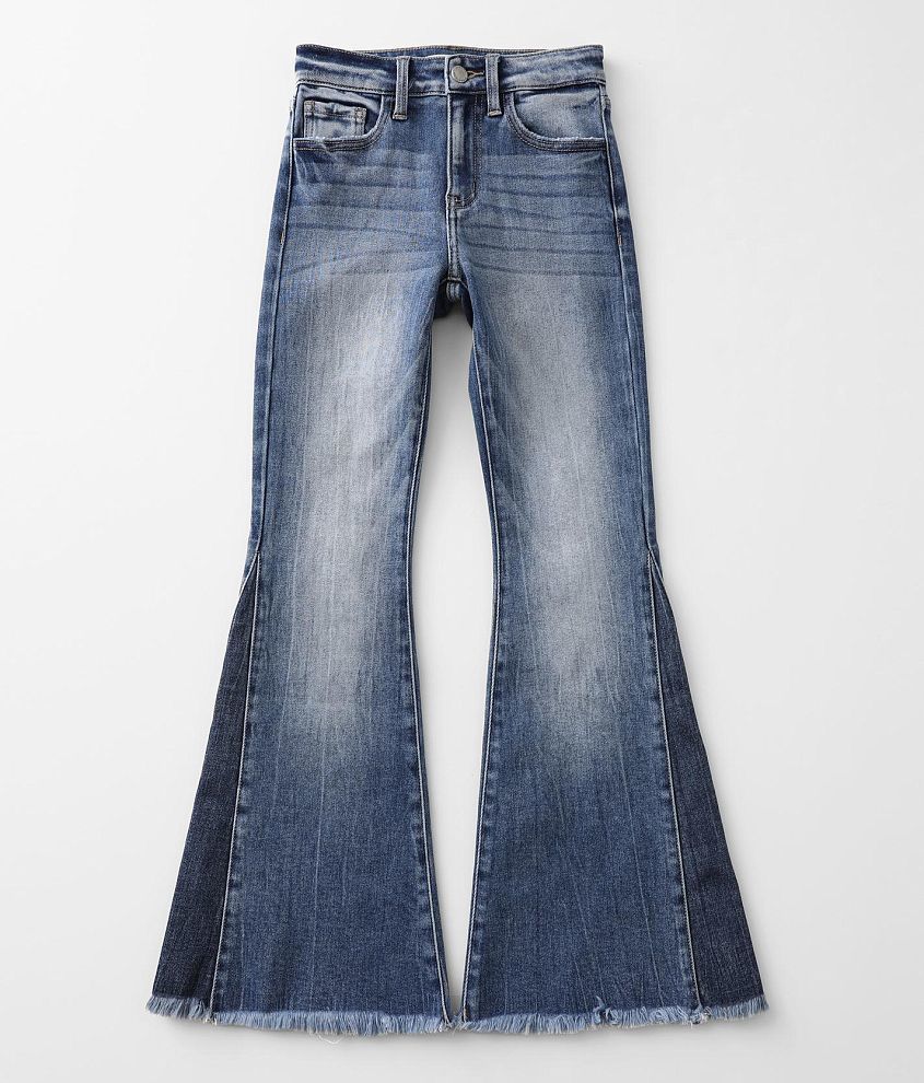 signature high rise super flare jean kancan