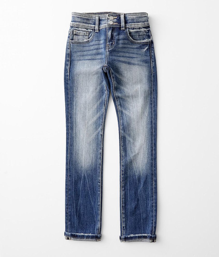 Girls - KanCan Signature Mid-Rise Straight Jean front view