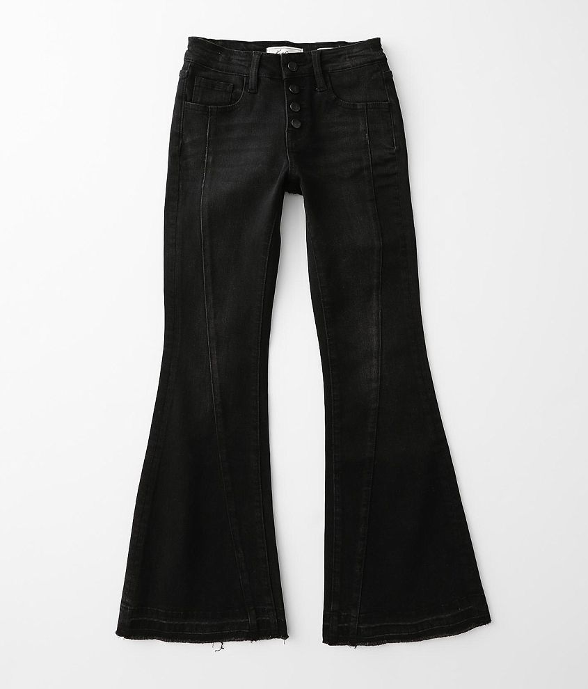 Girls - KanCan Signature Mid-Rise Flare Jean front view