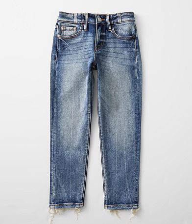 KanCan Signature Girls - Mid-Rise Ankle Straight Jean front view
