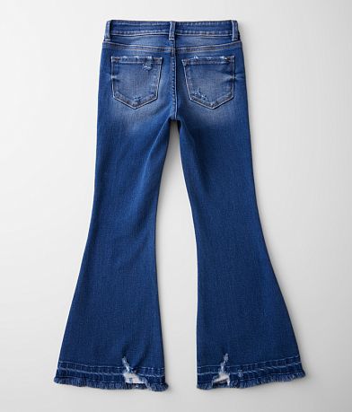 KanCan Signature Girls - Mid-Rise Flare Stretch Jean back view