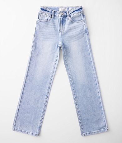 KanCan Signature Girls - 90s Straight Stretch Jean front view