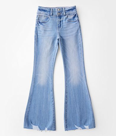 Girls - BKE Mid-Rise Flare Stretch Jean - Girl's Jeans in Henchey