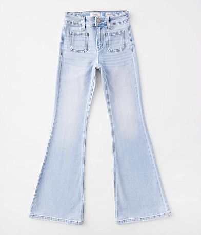 KanCan Signature Girls - High Rise Flare Stretch Jean front view