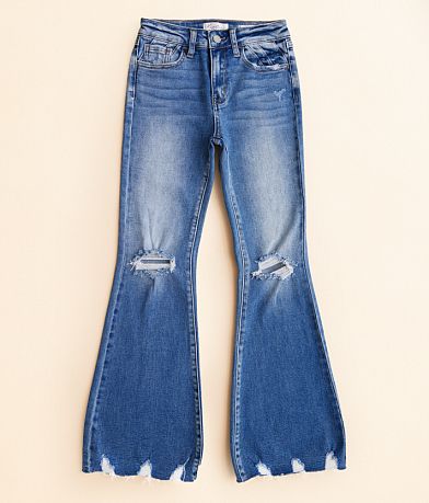 KanCan Signature Girls - High Rise Flare Stretch Jean front view
