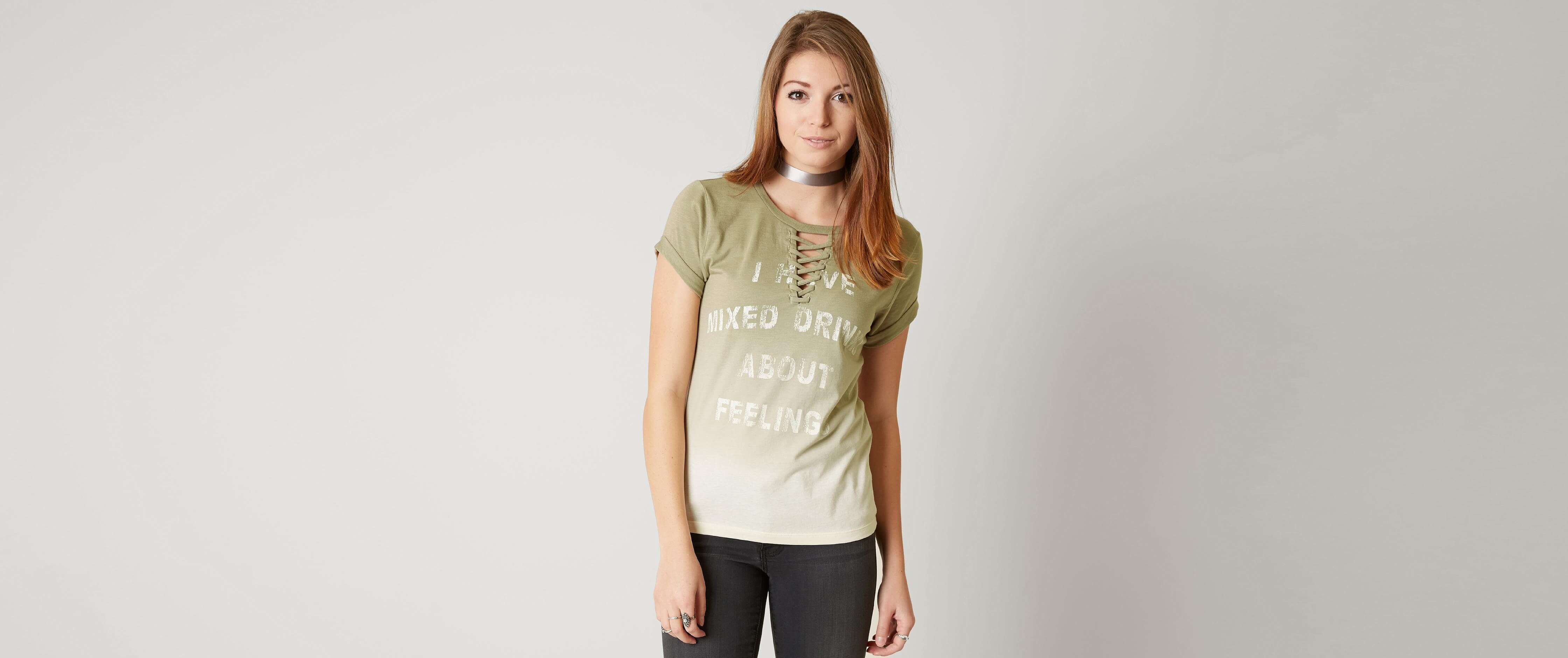 Image of Modish Rebel Mixed Drinks About Feelings T-Shirt