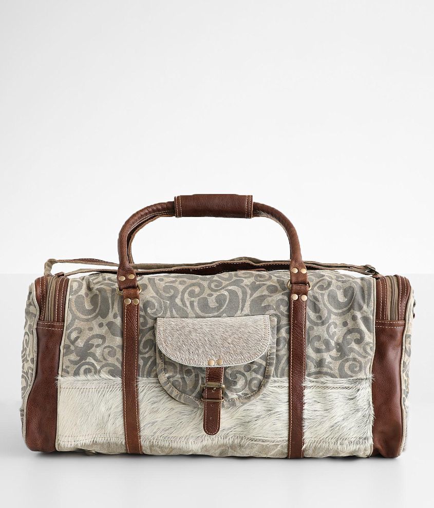 Myra Bag Statement Traveller Duffel Bag Women's Bags in Multi Buckle