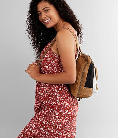 Myra Bag Cowhide Leather Backpack misc detail 2 view