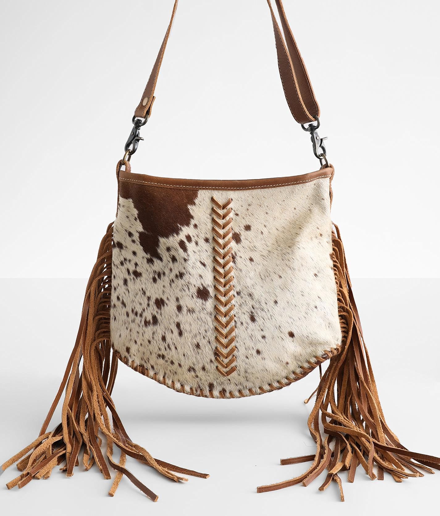 MYRA BAG - Light Brown Shaded Hairon Small Bag – Jaxe + Grace Boutique